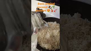 Ben's original coconut jasmine rice 🌾🥥🌴💃🎸🥘