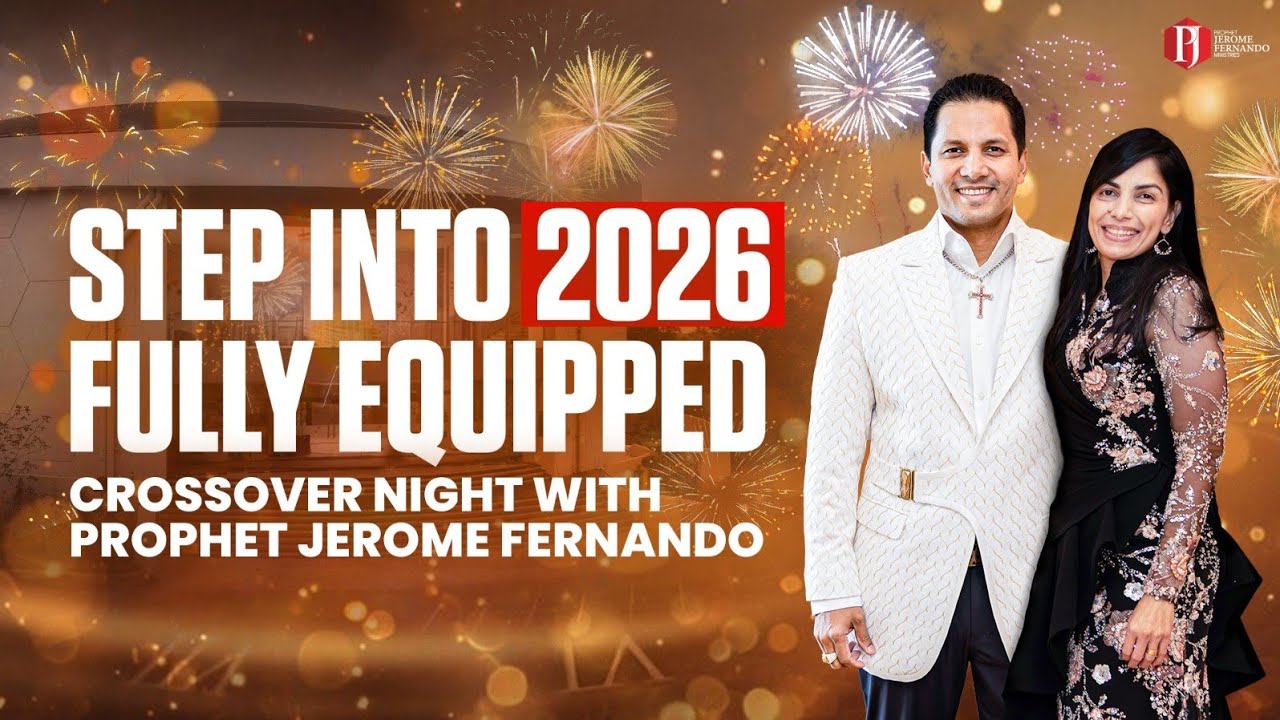 Step Into 2026 Fully Equipped | Crossover Night with Prophet Jerome ...