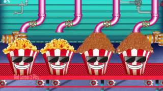 Fun Play Caramel Popcorn Factory Chef Kids Game screenshot 2