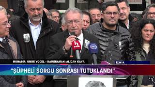 ALİ AYDIN İÇİN ADLİYE ÖNÜNDE AÇIKLAMA