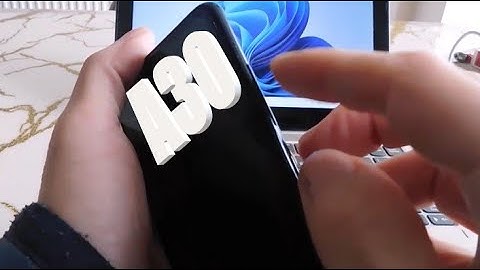 How to turn on samsung A30 without power button