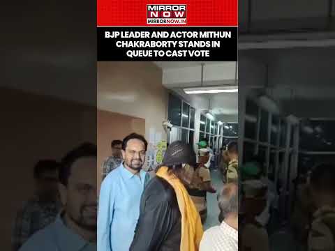 التصويت في المرحلة الثانية من انتخابات البنغال ميثون تشاكرابورتي زعيم حزب بهاراتيا جاناتا والمم