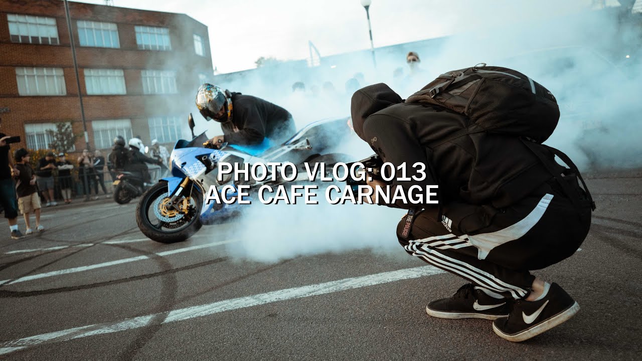ABSOLUTE CARNAGE. | Ace Cafe Motorbike Meet