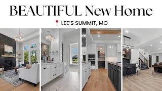 2504 NE Woodland Oak Circle, Lee's Summit | Stunning Modern Gunnison by JFE Construction | New Home