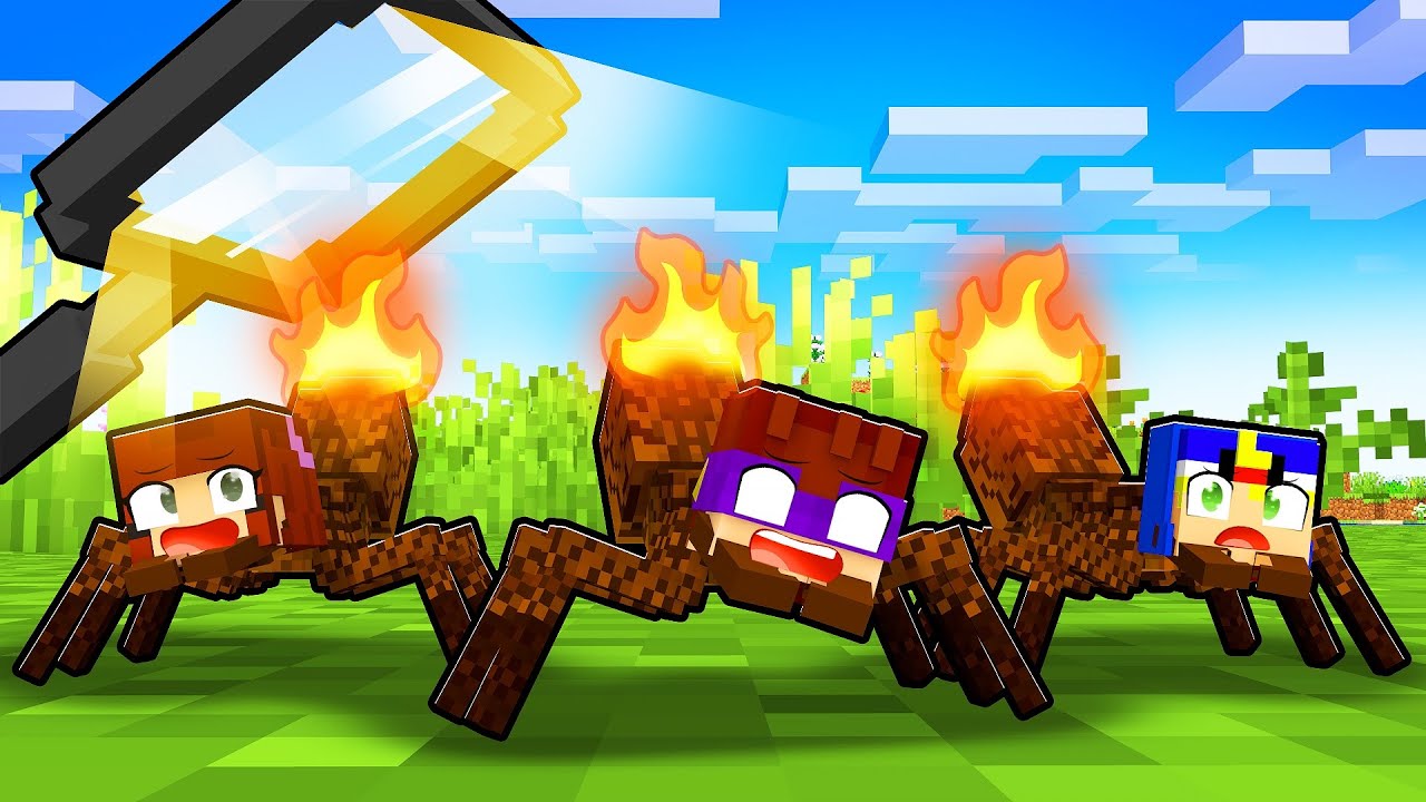 JOGANDO como UMA FORMIGA no Minecraft!! - YouTube
