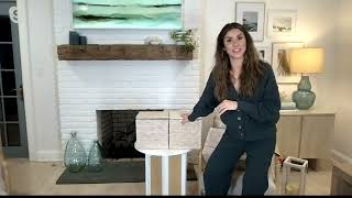 Set of 3 Collapsible Water Hyacinth Baskets by Lauren McBride on QVC