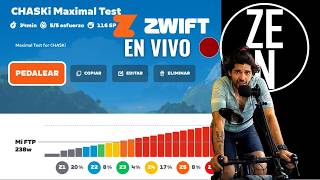 PROYECTO ZWIFT A+ / EP000 :  Starting point - RAMP TEST with Chaski screenshot 3