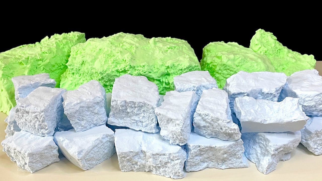  #asmr Relaxing ASMR Baking Soda Blocks | Pure Texture Sounds #explore 