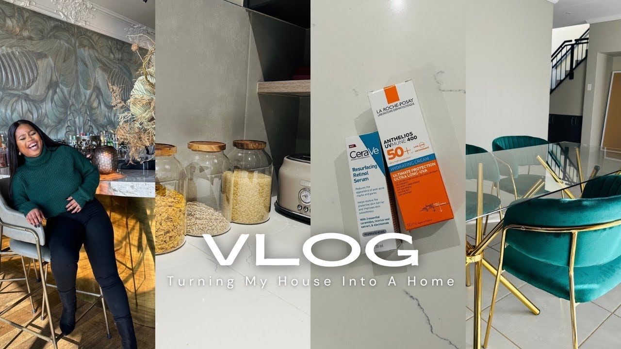 VLOG: Turning Our House Into A Home…and a bunch of other things - YouTube