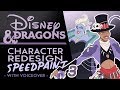 Turning VILLAINS into DnD Characters | Disney and Dragons SPEEDPAINT