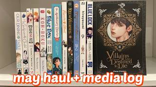 manga haul & media log - may 2026