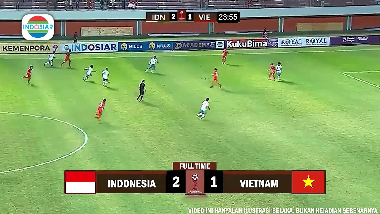 Indonesia vs vietnam live streaming bola