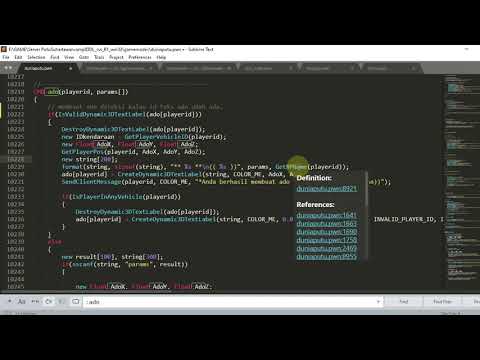 Cara Buat Scripting /ado CMD GTA SAMP Pawno IsValidDynamic3DTextLabel DestroyDynamic3DTextLabel Ado