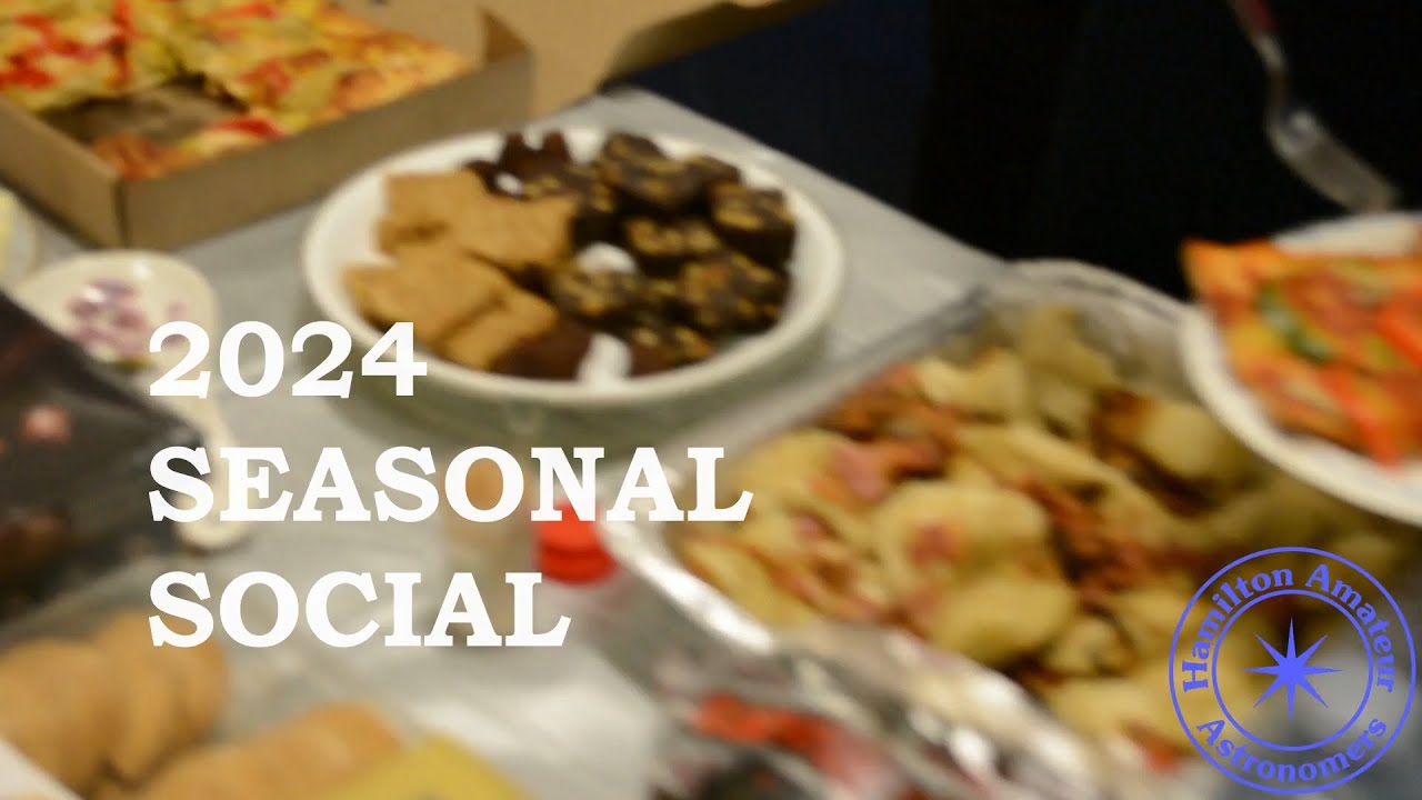 Hamilton Amateur Astronomers Seasonal Social