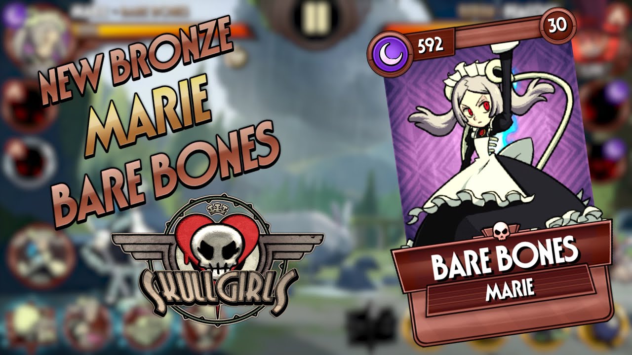 Fighter Trailer: Marie - BARE BONES | Skullgirls Mobile