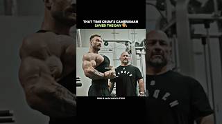 W Cameraman is built different 🤯 @ChrisBumstead  #cbum #ﬁtness #gym #gymfail #bodybuilding