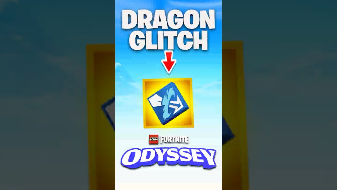 Dragon DODGE GLITCH in NINJAGO x LEGO Fortnite Odyssey! (ZERO DAMAGE)