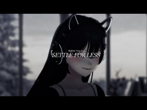 Settle For Less / cover