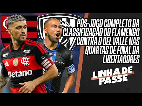 FLAMENGO 1x1 INDEPENDIENTE DEL VALLE AO VIVO: PÓS-JOGO DAS QUARTAS DA LIBERTADORES | LINHA DE PASSE