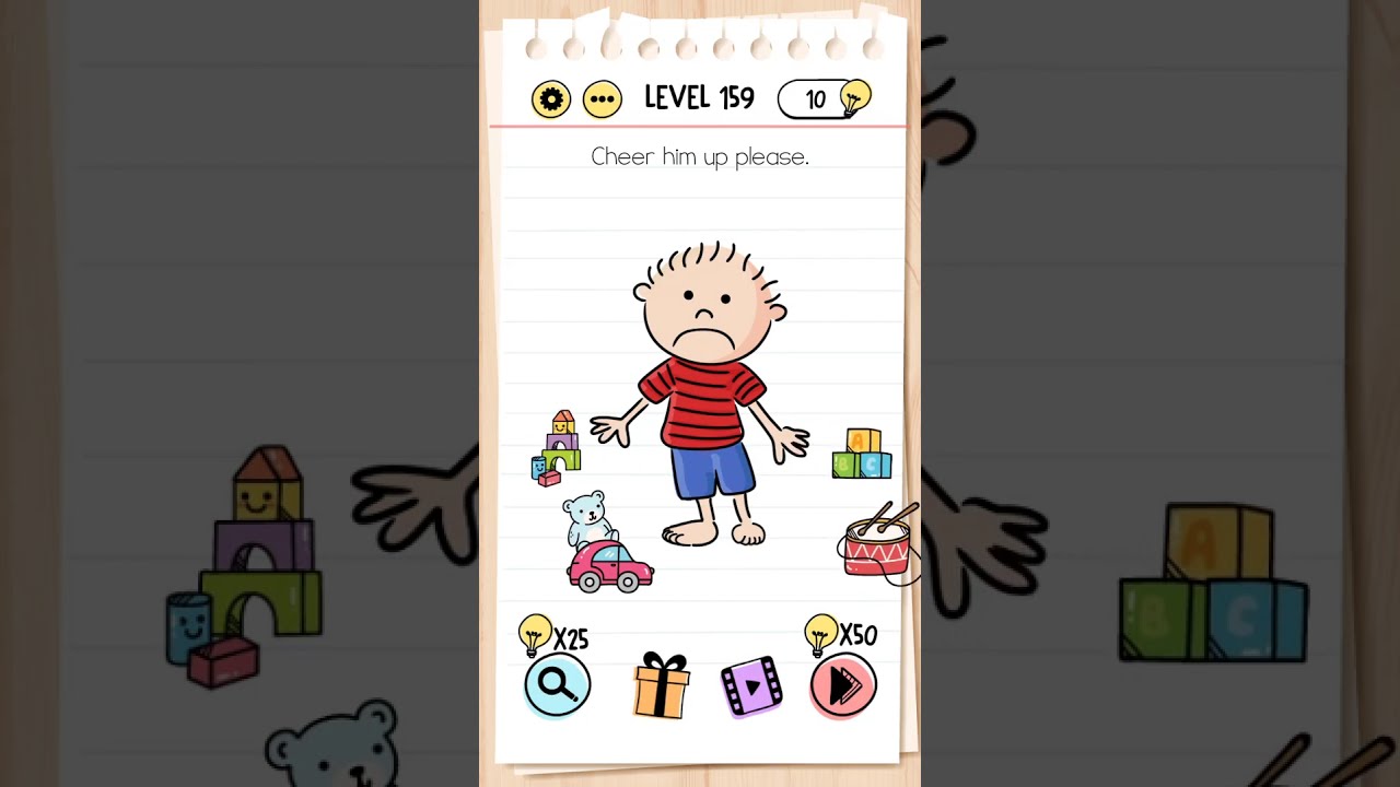 Brain Test Level 151 152 153 154 155 156 157 158 159 160 Walkthrough Game Solution