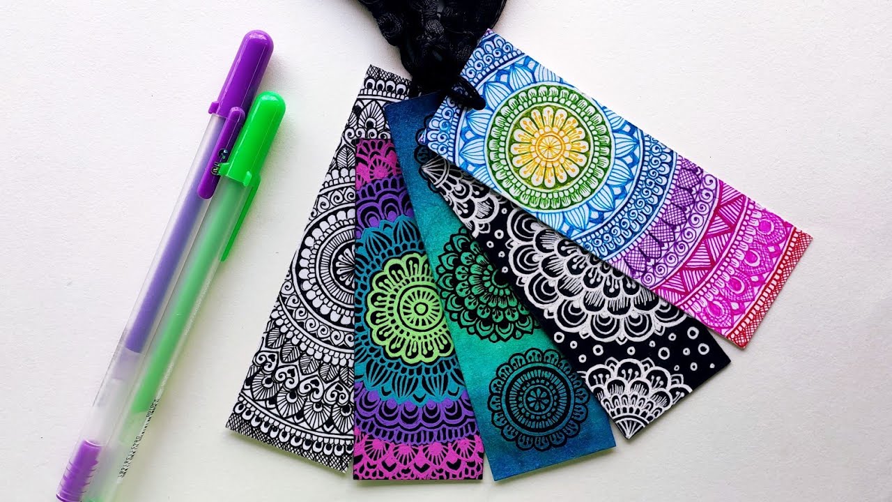 How to Draw MANDALA ART for Beginner| Mandala Bookmark | Part-2 | Step by Step| Mandala Drawing |#19