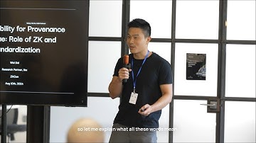 Keynote : Wei Dai on Interoperability for Provenance & Value