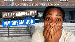 FINALLY MANIFESTING  MY DREAM JOB IN THE UNITED KINGDOM | CAREER CHANGE IN UK | UKRN