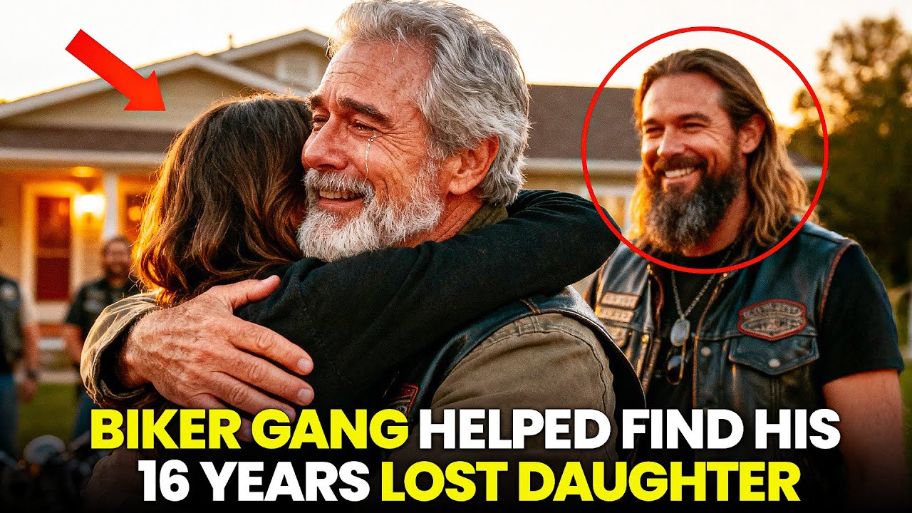 Biker Gang Helps Dad Find Daughter After 16 Years Lost! (Emotional Reunion)