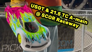 Usgt Expert & 21.5 Touring Car A-Main At Scor Raceway In Anaheim, California Held March 10, 2026