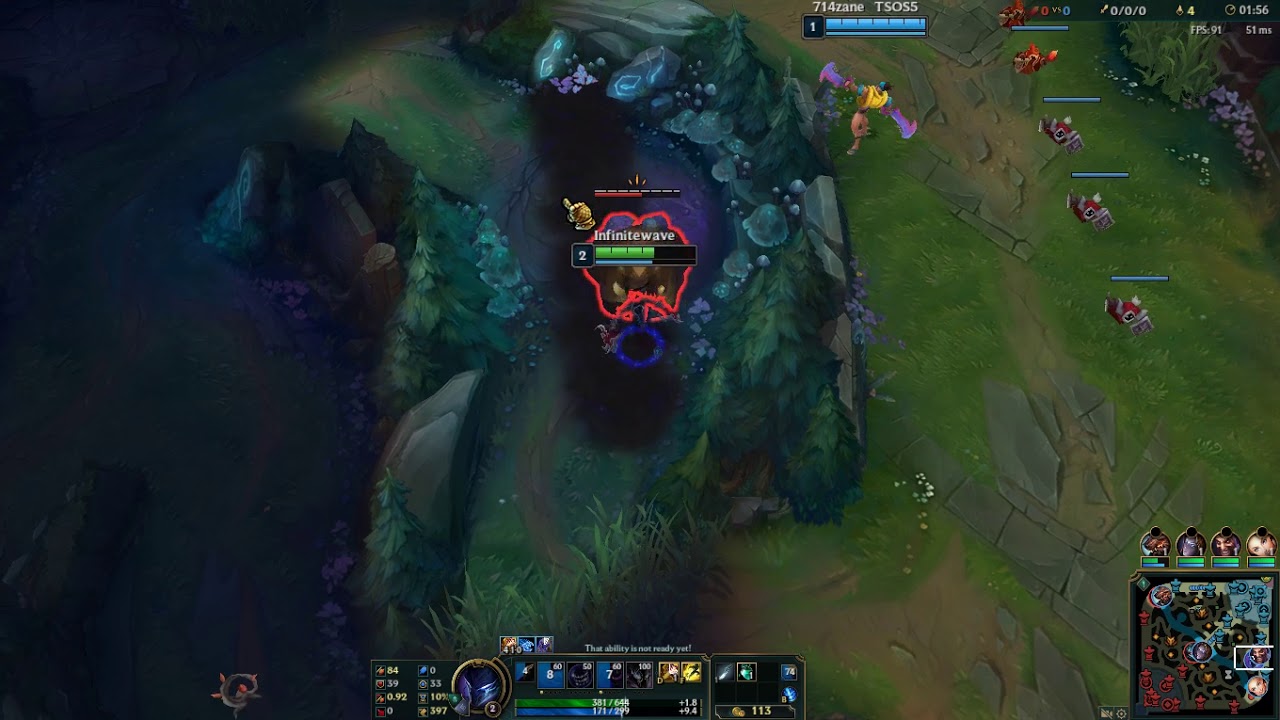 Nocturn Jungle vs. Nidalee ... Season 8.  So clean!