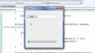Background Worker Control