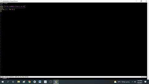 BCA | UNIX LAB | SHELL PROGRAM 2  |  | Asst. Prof. ROHINI MUGURU