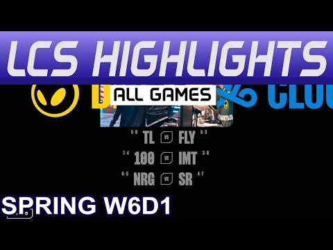 LCS Highlights Week6 Day1 LCS Spring 2024 All Games By Onivia