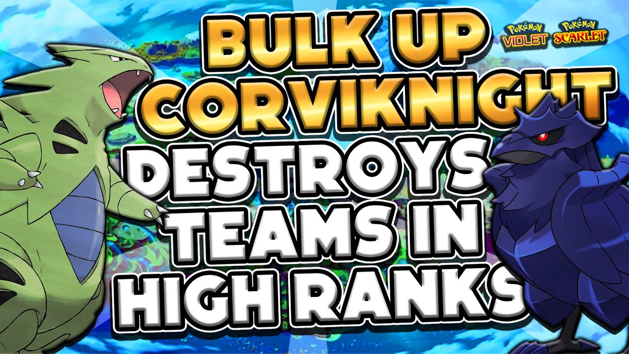 BULK UP CORVIKNIGHT Has No Problem Against The Meta - Pokémon Scarlet