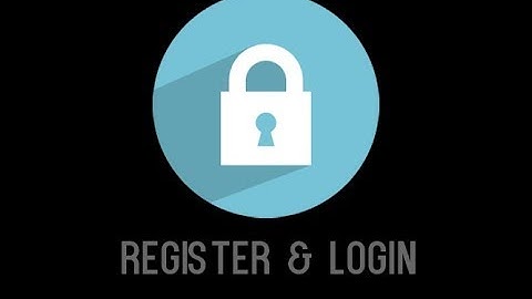 Laravel 5.6 tutorial -Simple Registration and Login