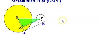 Garis singgung persekutuan luar -