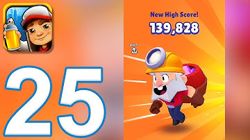 Subway Surfers - Gameplay Walkthrough Part 25 - New Brawl Stars Update 2025 (iOS, Android)