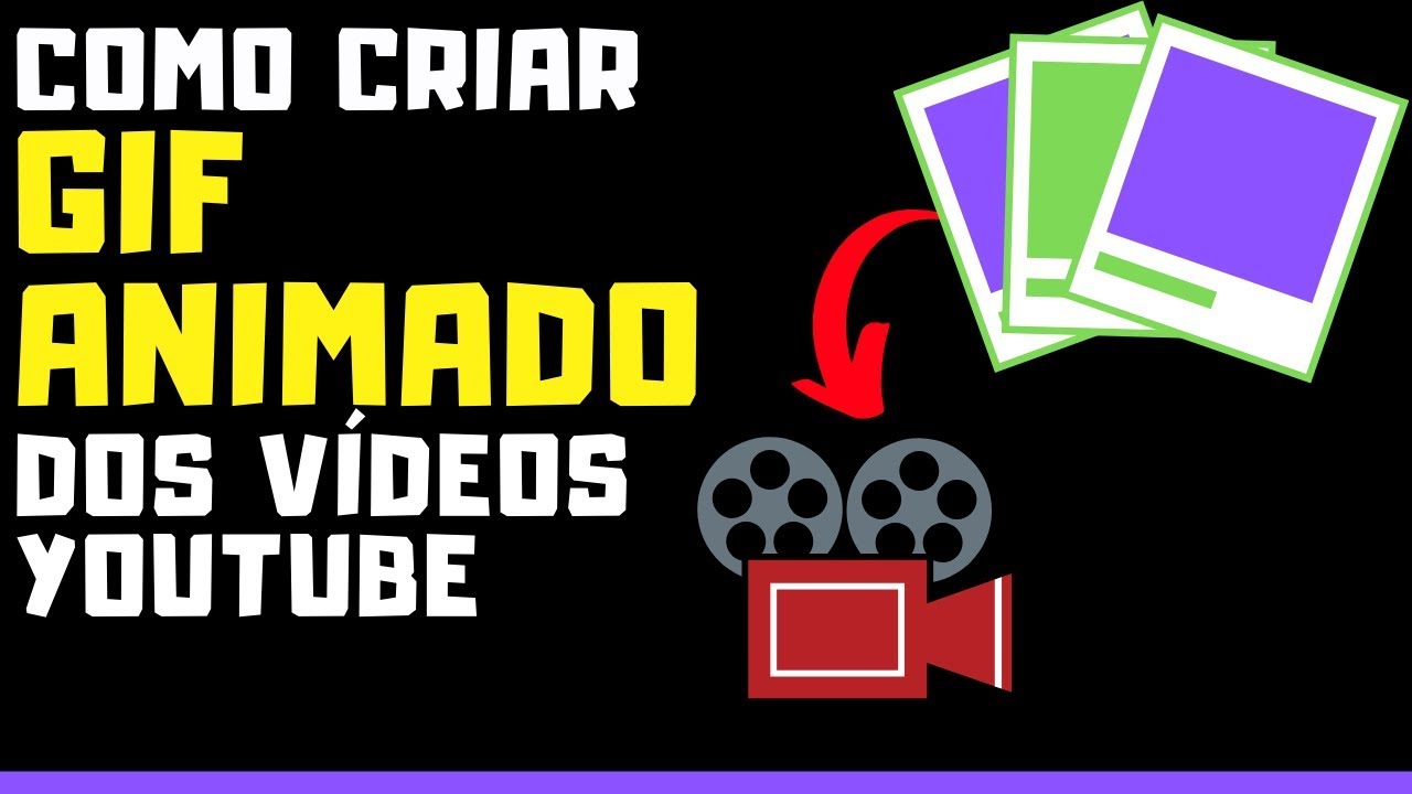 COMO CRIAR GIF ANIMADO à Partir de um VÍDEO do  (Como Fazer Gif  Animado Usando Vídeo) 