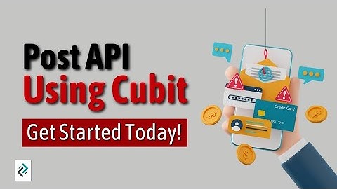 API call using Cubit | Post API | Flutter Bloc | State Management | Tutorial in Hindi/Urdu