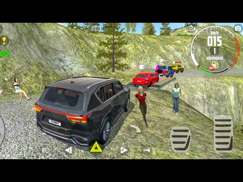 Car Simulator 2 - Lexus LX 600 Multiplayer - Offroad Map - Driving Sim - Car Games Android Gameplay