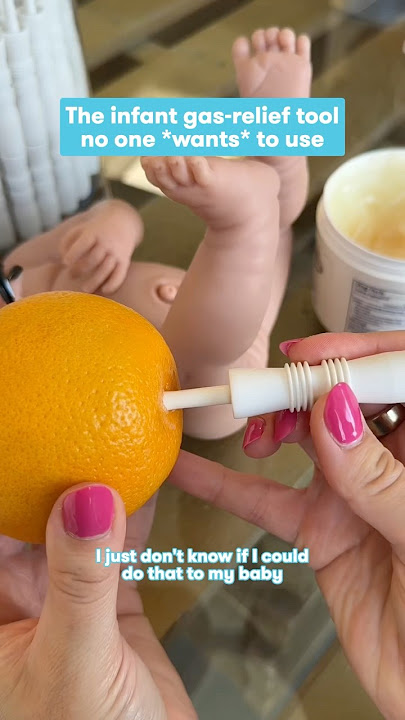 The infant gas-relief tool no one *wants* to use #parentingtips #babymusthaves #babymusthaves