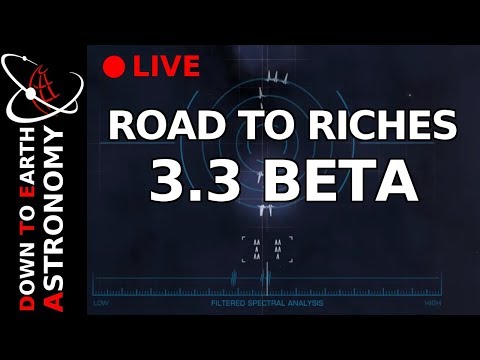 Testing Road To Riches in 3.3 Beta with Down To Earth Astronomy gaming logo