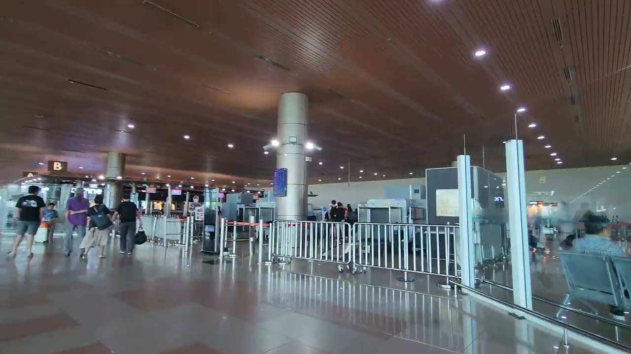 Level 3 Check  In Departures Departure Hall Kuching International Airport KIA KCH Sarawak Malaysia
