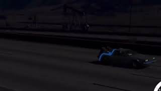 I remake back to the future in BeamNG Drive Movie scene