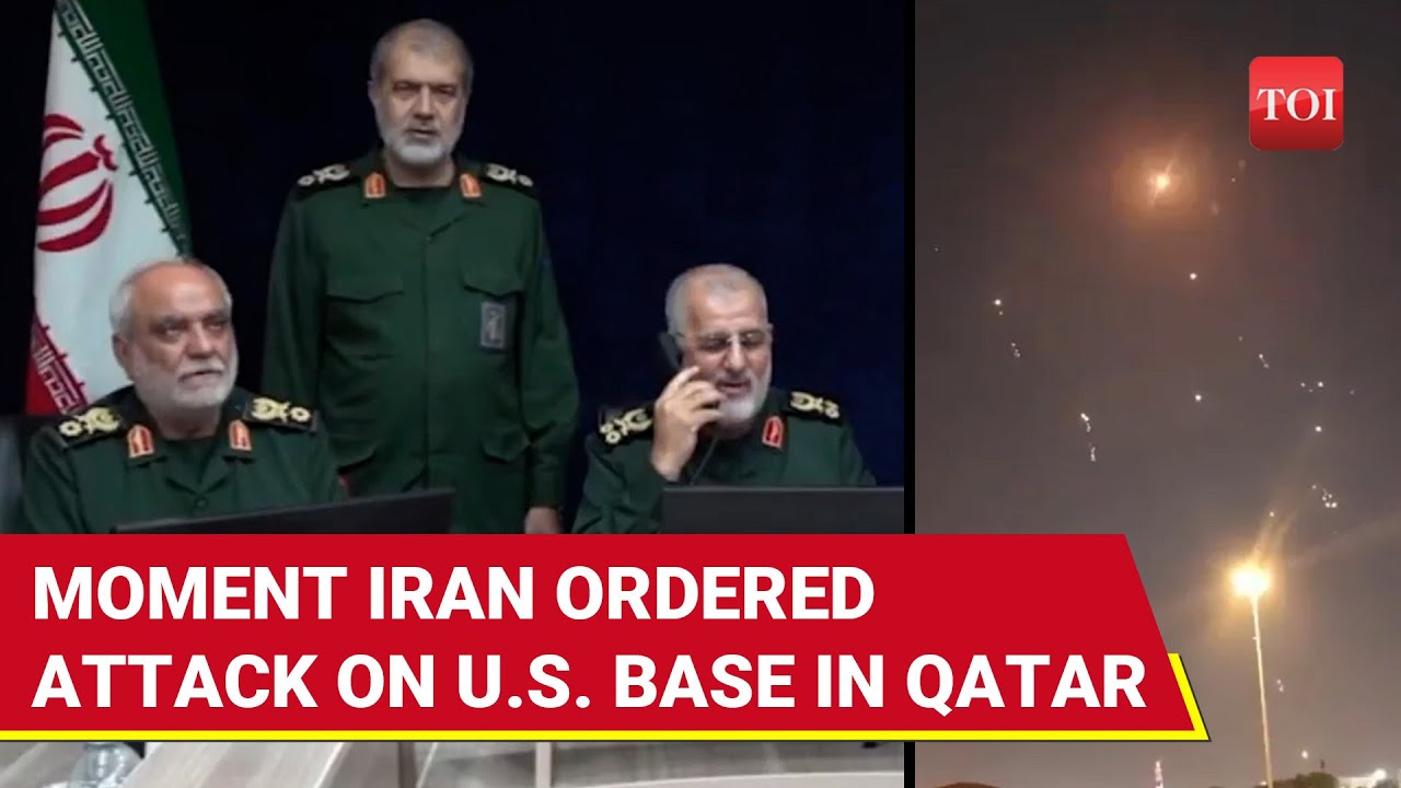 'Start Now!': Chilling Moment When Iran General Ordered Strike On Largest U.S. Base In Mideast