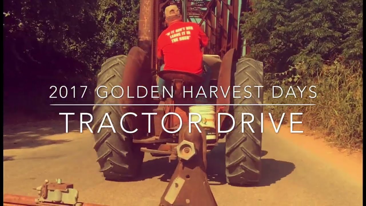 Golden Harvest Days Tractor Drive