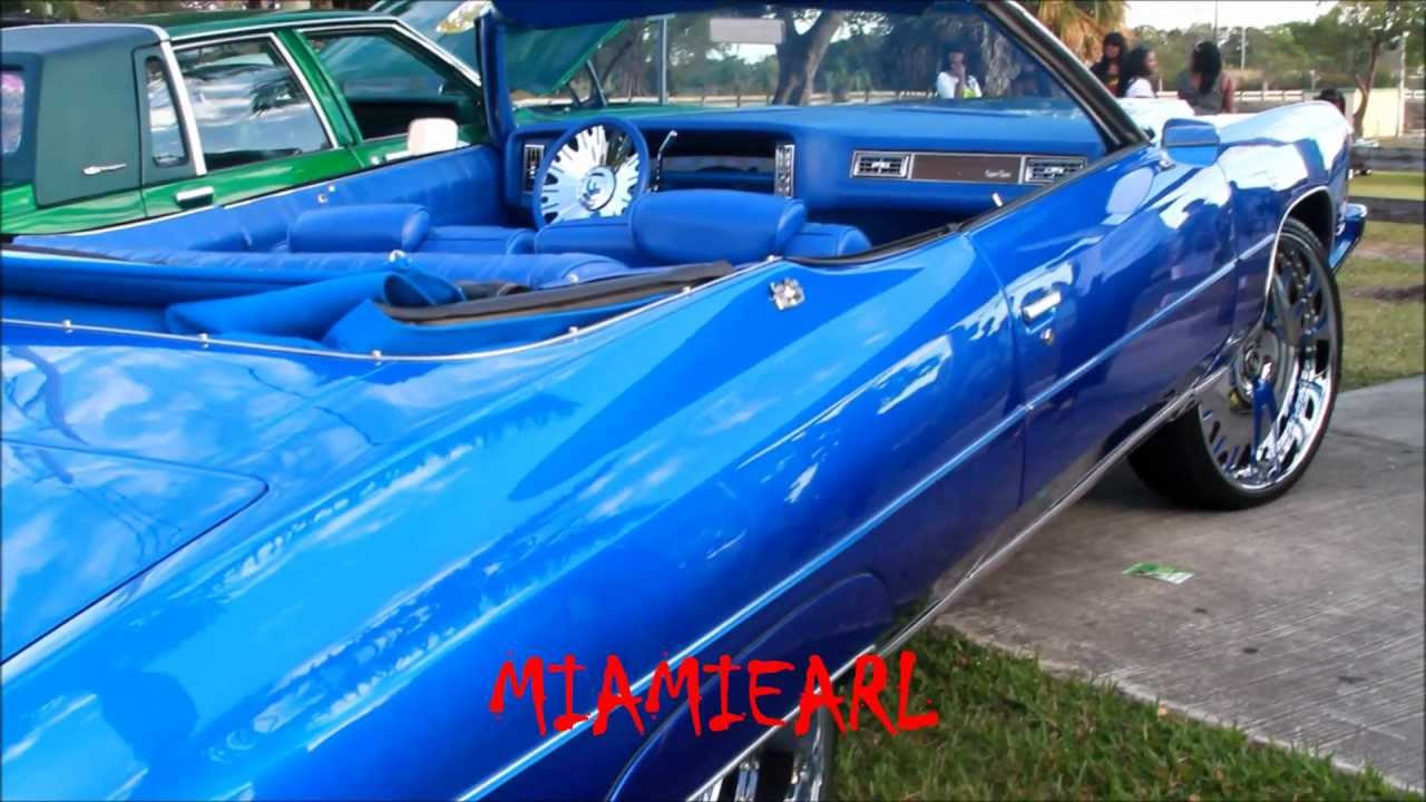 73' CANDY BLUE VERT ON 26" FORGIATO ENZO CHRISTMAS 2012 GOULDS PARKS PAINT BY SUDAMAR