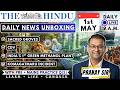🔴 The Hindu Analysis 1 May 2026 | Sacred Groves &amp; 1st Green Methanol Plant | UPSC Current Affairs