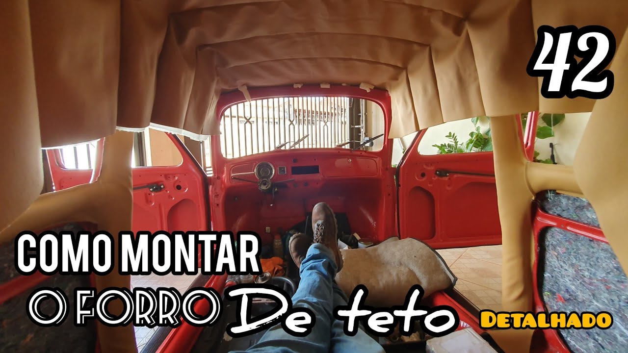 Пошаговая инструкция по изготовлению и установке обивки потолка для VW Beetle. (ЧАСТЬ 2)