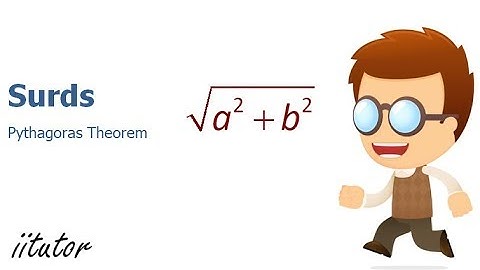 √ The Surds using Pythagoras Theorem Explained with Examples